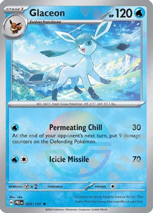 Glaceon (Poke Ball Pattern) 25 - Holofoil