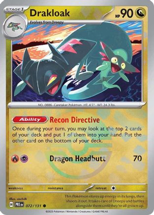 Drakloak (Poke Ball Pattern) 72 - Holofoil