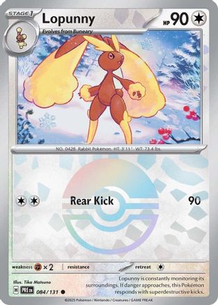 Lopunny (Poke Ball Pattern) 84 - Holofoil