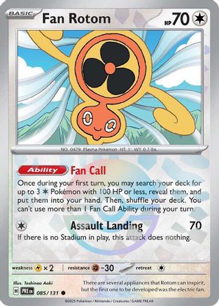 Fan Rotom (Poke Ball Pattern) 85 - Holofoil