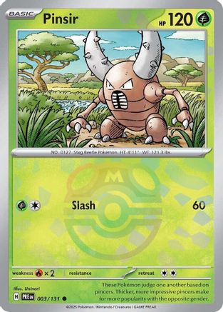 Pinsir (Master Ball Pattern) 3 - Holofoil