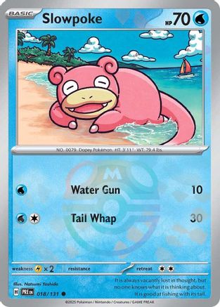 Slowpoke (Master Ball Pattern) 18 - Holofoil