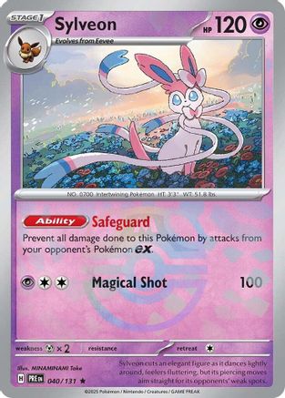 Sylveon (Master Ball Pattern) 40 - Holofoil