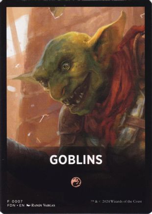 Goblins Theme Card (FDN-007) -