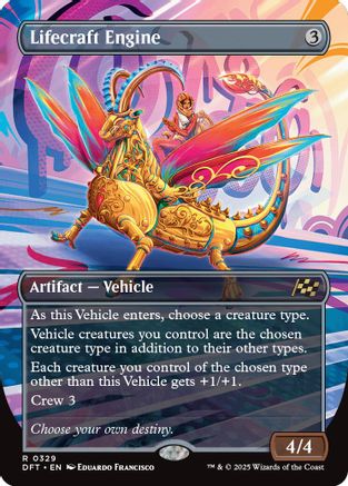 Lifecraft Engine (Borderless) (DFT-329) -  Foil