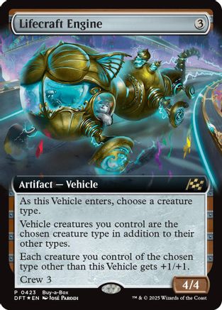 Lifecraft Engine (Extended Art) (BABP-423) -  Foil