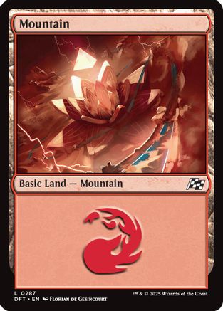 Mountain (0287) (DFT-287) -  Foil