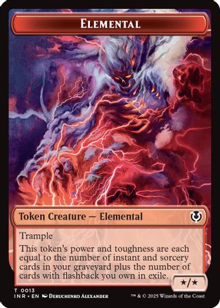 Elemental // Human (0014) Double-Sided Token (INR-13 // 14) -