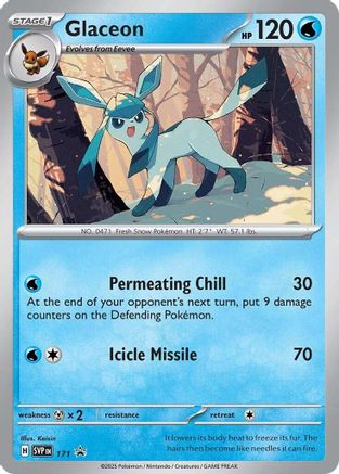 Glaceon - 171 171 - Holofoil