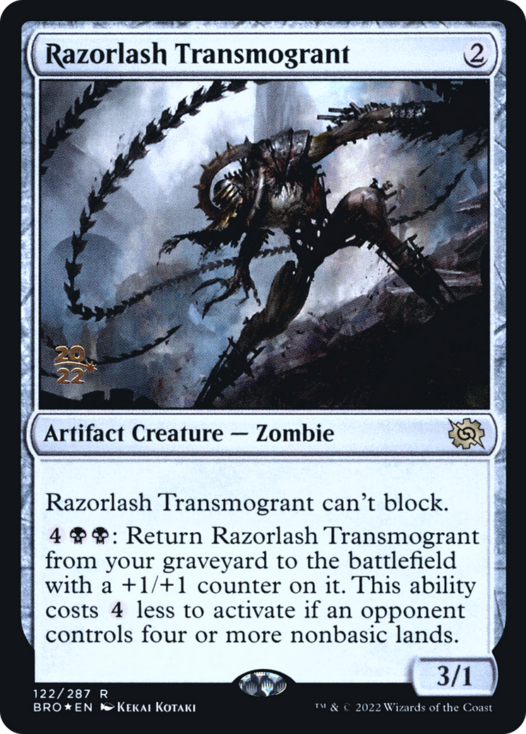 Razorlash Transmogrant (PRE-122S) -  Foil