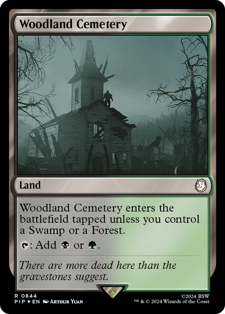 Woodland Cemetery (PIP-844) -  Foil