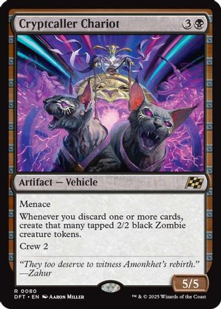 Cryptcaller Chariot (DFT-080) -  Foil