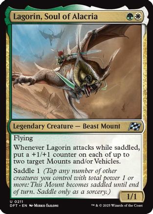 Lagorin, Soul of Alacria (DFT-211) -  Foil