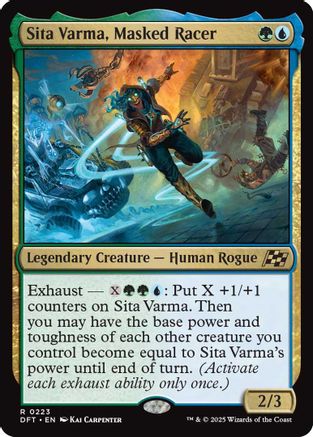 Sita Varma, Masked Racer (DFT-223) -  Foil