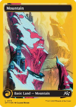 Mountain (0515) (First-Place Foil) (DFT-515) -  Foil