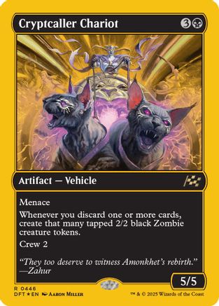 Cryptcaller Chariot (First-Place Foil) (DFT-446) -  Foil