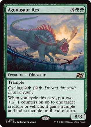 Agonasaur Rex (DFT-151) -  Foil