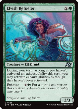 Elvish Refueler (DFT-161) -  Foil