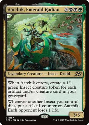 Aatchik, Emerald Radian (DFT-187) -  Foil