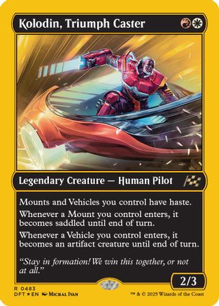 Kolodin, Triumph Caster (First-Place Foil) (DFT-483) -  Foil