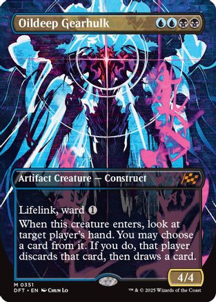 Oildeep Gearhulk (Borderless) (DFT-351) -  Foil