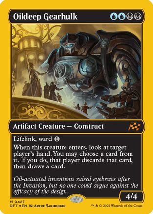 Oildeep Gearhulk (First-Place Foil) (DFT-487) -  Foil