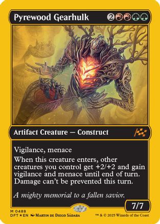 Pyrewood Gearhulk (First-Place Foil) (DFT-488) -  Foil