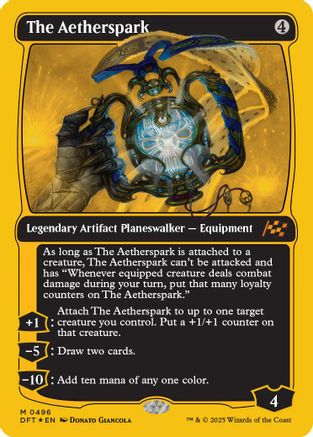 The Aetherspark (First-Place Foil) (DFT-496) -  Foil