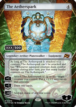 The Aetherspark (Serial Numbered) (DFT-376) -  Foil