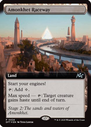 Amonkhet Raceway (Extended Art) (DFT-424) -  Foil