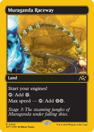 Muraganda Raceway (First-Place Foil) (DFT-502) -  Foil