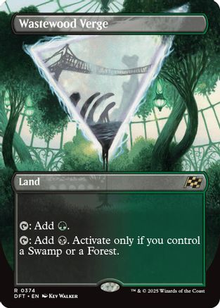 Wastewood Verge (Borderless) (DFT-374) -  Foil