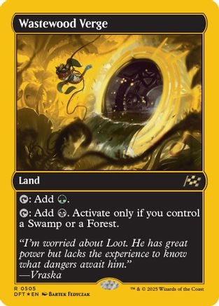 Wastewood Verge (First-Place Foil) (DFT-505) -  Foil