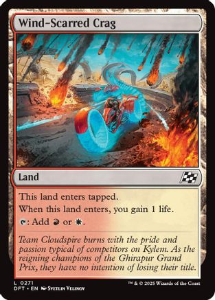 Wind-Scarred Crag (DFT-271) -  Foil