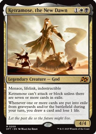 Ketramose, the New Dawn (DFT-209) -  Foil