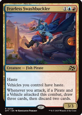 Fearless Swashbuckler (DFT-204) -  Foil