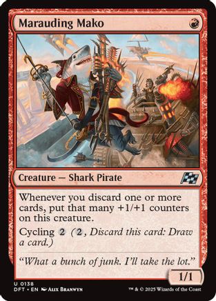 Marauding Mako (DFT-138) -  Foil