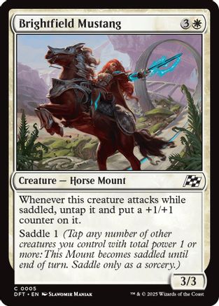 Brightfield Mustang (DFT-005) -  Foil