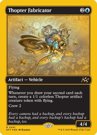 Thopter Fabricator (First-Place Foil) (DFT-441) -  Foil