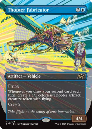 Thopter Fabricator (Borderless) (DFT-304) -  Foil