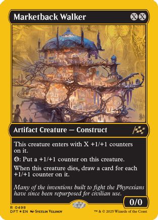 Marketback Walker (First-Place Foil) (DFT-498) -  Foil