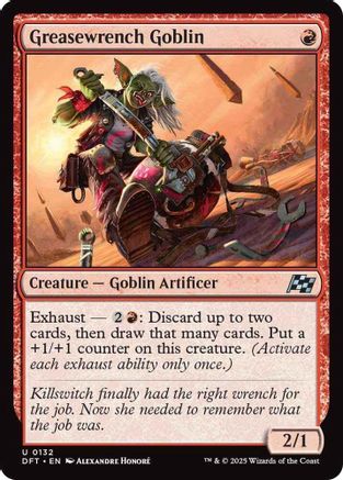 Greasewrench Goblin (DFT-132) -  Foil