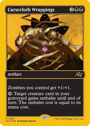 Cursecloth Wrappings (First-Place Foil) (DFT-447) -  Foil