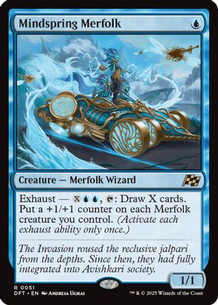 Mindspring Merfolk (DFT-051) -