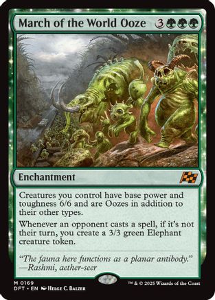 March of the World Ooze (DFT-169) -  Foil