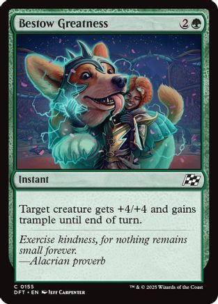 Bestow Greatness (DFT-155) -  Foil