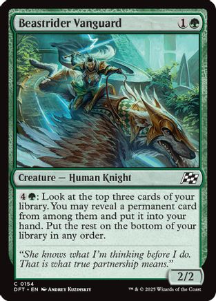 Beastrider Vanguard (DFT-154) -  Foil