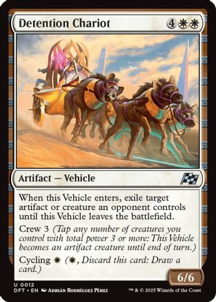 Detention Chariot (DFT-012) -  Foil