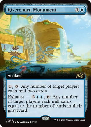 Riverchurn Monument (Extended Art) (DFT-381) -  Foil