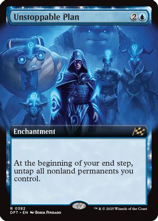 Unstoppable Plan (Extended Art) (DFT-382) -  Foil